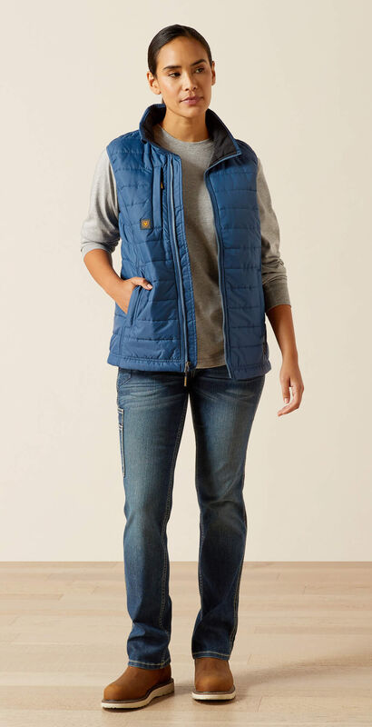 Rebar Cordura Ripstop Lightweight Insulated Vest Full